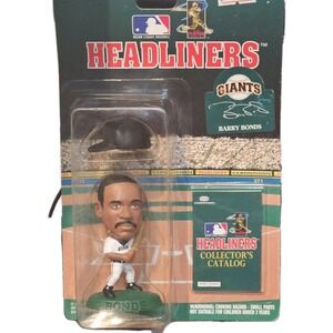 Vintage Headliners MLB Barry Bonds San Francisco Giants by Corinthian 1996 NEW